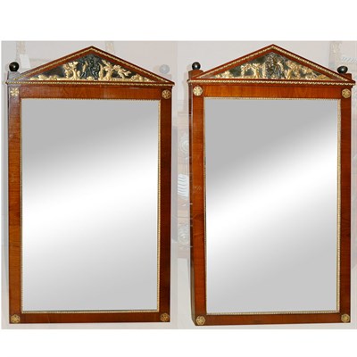 Lot 399 - Pair of Continental Neoclassical Gilt-Bronze...