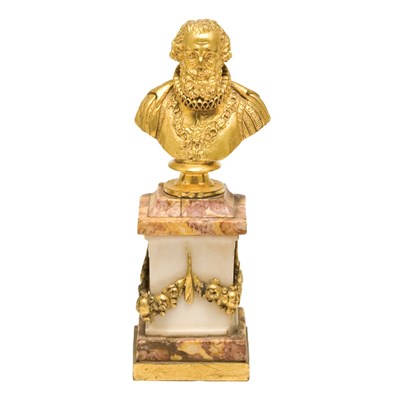 Lot 123 - Continental Gilt-Bronze Bust 18th/19th Century...
