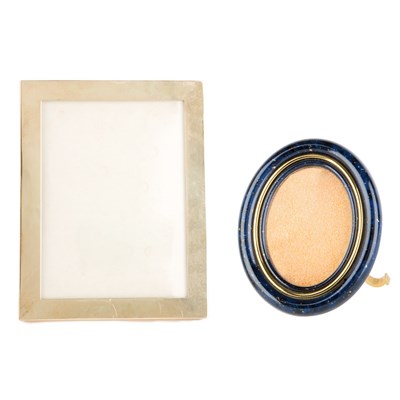 Lot 271 - Two Cartier Picture Frames Comprising a lapis...