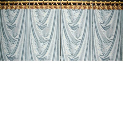 Lot 377 - Zuber Wallpaper Four-Panel Screen Height 6...