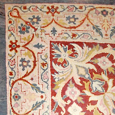 Lot 593 - Agra Carpet North India, late 19th century The...