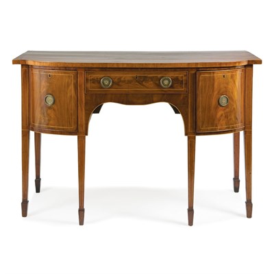 Lot 374 - George III Mahogany Sideboard Late 18th...