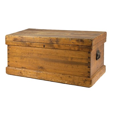 Lot 43 - Continental Pine Trunk Height 18 3/4 inches,...