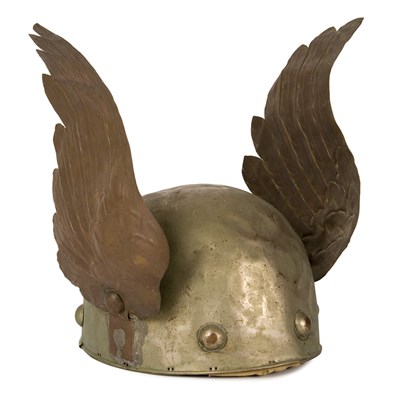 Lot 343 - [SILLS, BEVERLY] Helmet, studded bronzed...