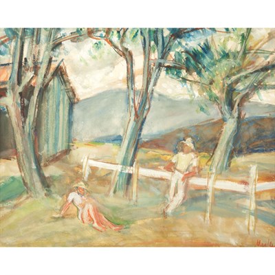 Lot 44 - Sigmund Joseph Menkes Polish/American,...