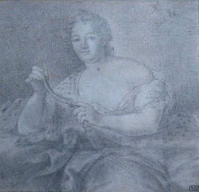 Lot 3 - French School 18th Century Portrait of a Lady...