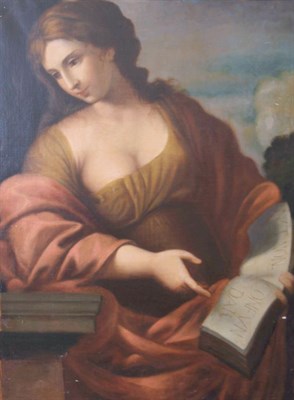 Lot 18 - Manner of Angelica Kauffmann Sibyl Oil on...
