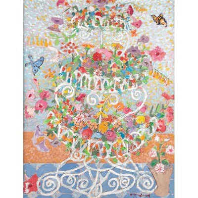 Lot 196 - Michael O'Shaughnessy American, 20th Century...