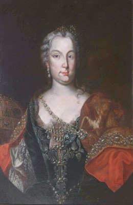 Lot 50 - Austrian School 18th Century Portrait of a...