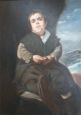 Lot 65 - After Velasquez The Dwarf Francisco Lezcano,...