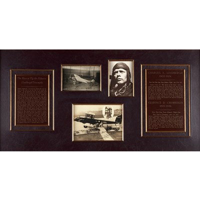 Lot 237 - [CHARLES A. LINDBERGH] Photograph of the...