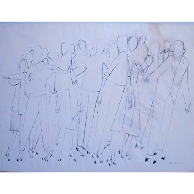 Lot 83 - Ben Shahn American, 1898-1969 Study for...