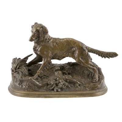 Lot 58 - Bronze Figure of an Irish Setter After a model...