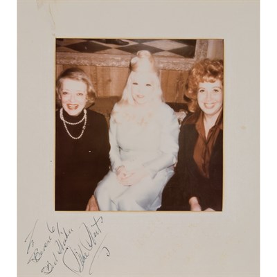 Lot 354 - [SILLS, BEVERLY] Colour photograph of Beverly...
