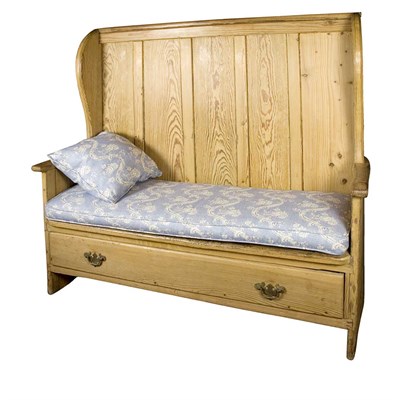 Lot 357 - Country Pine Bench Length 50 inches.