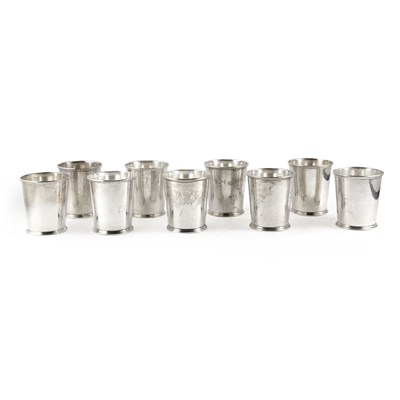 Lot 183 - Set of Nine S. Kirk & Sons Sterling Silver...