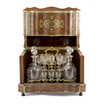 Lot 139 - Napoleon III Mother-of-Pearl and Marquetry...