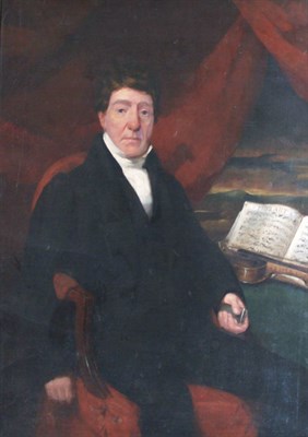 Lot 98 - English School 19th Century Portrait of a...