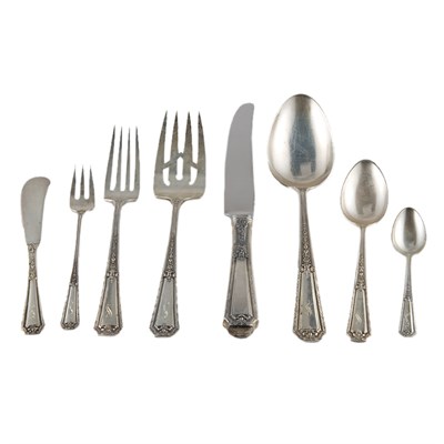 Lot 185 - Towle Sterling Silver Flatware Service In the...