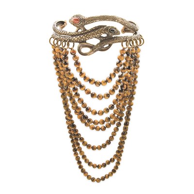 Lot 218 - Valentino Choker Circa 2000 Bronze-tone metal...
