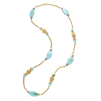 Lot 130 - French Sautoir 1960s Possibly by Robert...