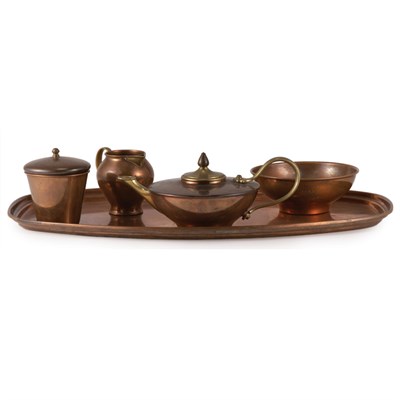 Lot 157 - W.A.S. Benson British, 1854-1924 Tea Set...