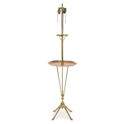 Lot 221 - W.A.S. Benson British, 1854-1924 Floor Lamp...