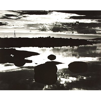 Lot 104 - WESTON, BRETT (1911-1993) [Harbor scene]....