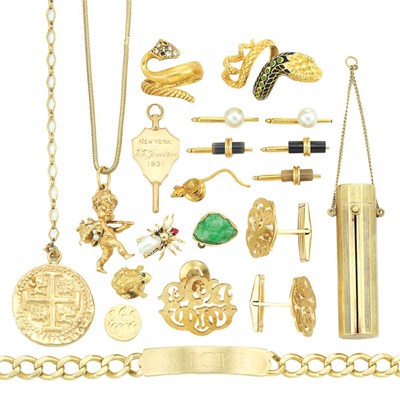 Lot 385 - Group of Jewelry and Items
