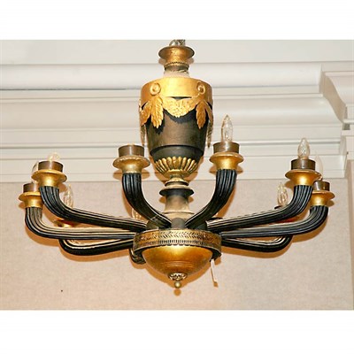 Lot 443 - Italian Neoclassical Style Gilt and...