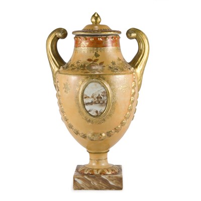 Lot 286 - Chinese Export Porcelain Urn 19th Century...