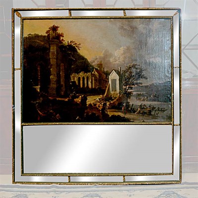 Lot 486 - Italian Neoclassical Style Painted and Parcel...