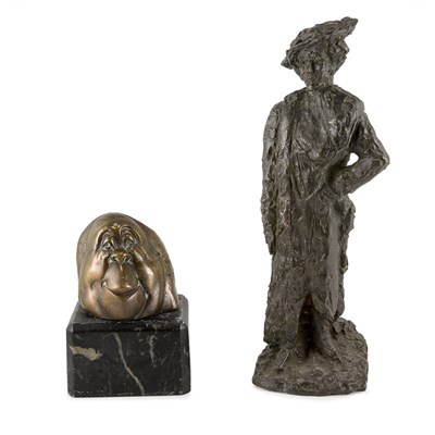 Lot 67 - Bronze Figure of a Woman After a model by...