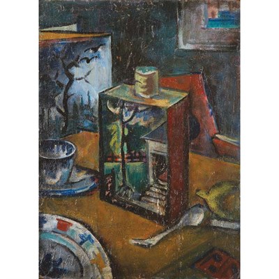 Lot 192 - Preston Dickinson American, 1891-1930 Still...