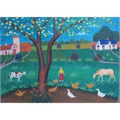 Lot 47 - Lawrence A. Lebduska American, 1894-1966 Comes,...
