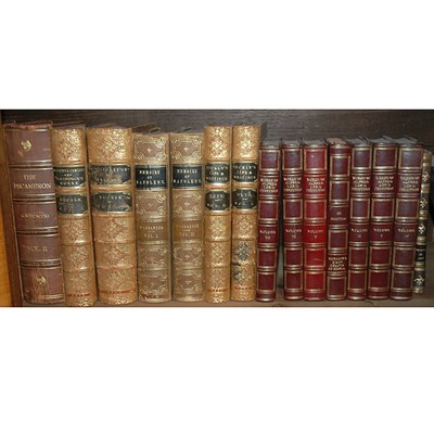 Lot 200 - [BINDINGS] Group of thirty-five volumes in...