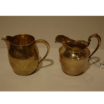 Lot 354 - Gorham Sterling Silver Water Pitcher; Together...