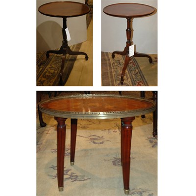 Lot 280 - Two Similar Georgian Style Mahogany...