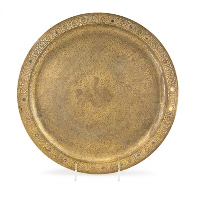 Lot 247 - Tiffany Studios Mother-of-Pearl Inlaid...