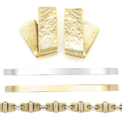 Lot 189 - Group of Gold Jewelry