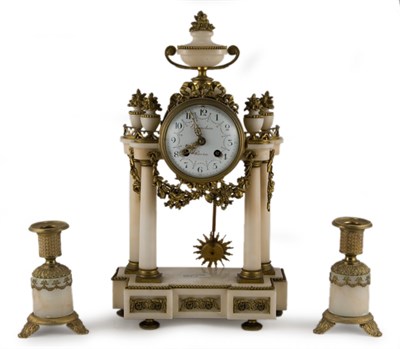 Lot 235 - Louis XVI Style Gilt-Metal Mounted White...