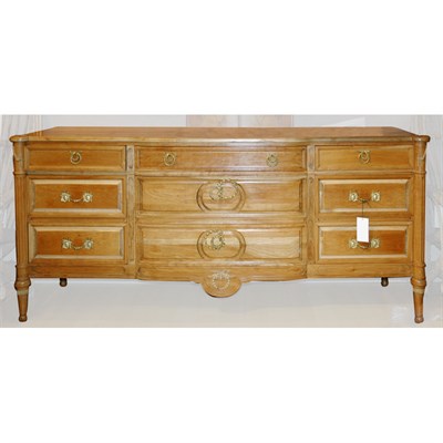 Lot 151 - Louis XVI Style Fruitwood Triple Dresser...