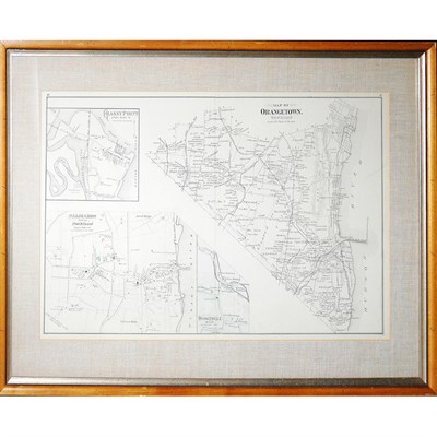 Lot 76 - Artist Unknown MAP OF ORANGETOWN TOWNSHIP...