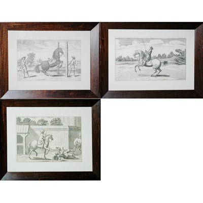 Lot 62 - After George Simon Winter [DRESSAGE STUDIES]...