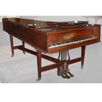 Lot 124 - Regency Mahogany Pianoforte