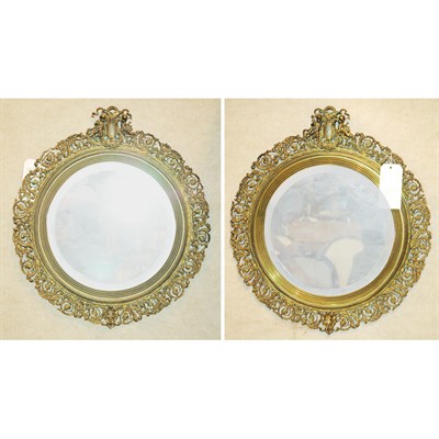 Lot 267 - Pair of Renaissance Revival Style Gilt-Metal...