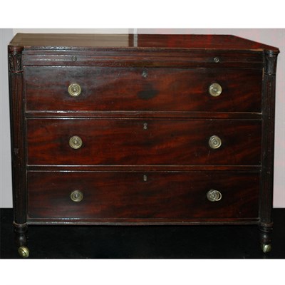 Lot 304 - Regency Mahogany Chest of Drawers Height 35...