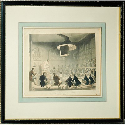 Lot 70 - Rowlandson and Pugin DRAWING FROM LIFE AT THE...