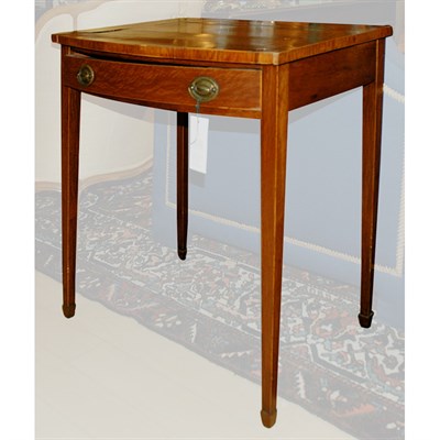 Lot 327 - George III Style Mahogany Side Table Height 30...