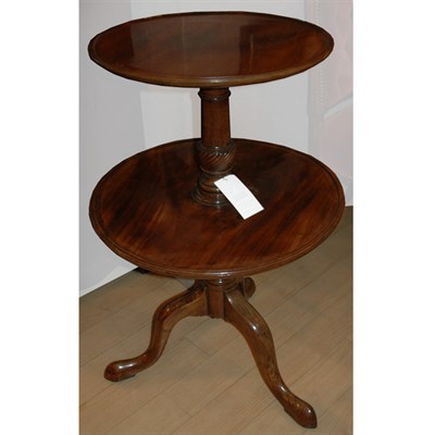 Lot 359 - George III Style Mahogany Dumbwaiter Height 35...